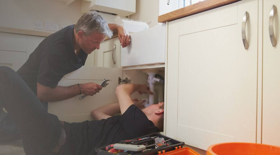 Professional burst pipe repair services in Danbury, NE